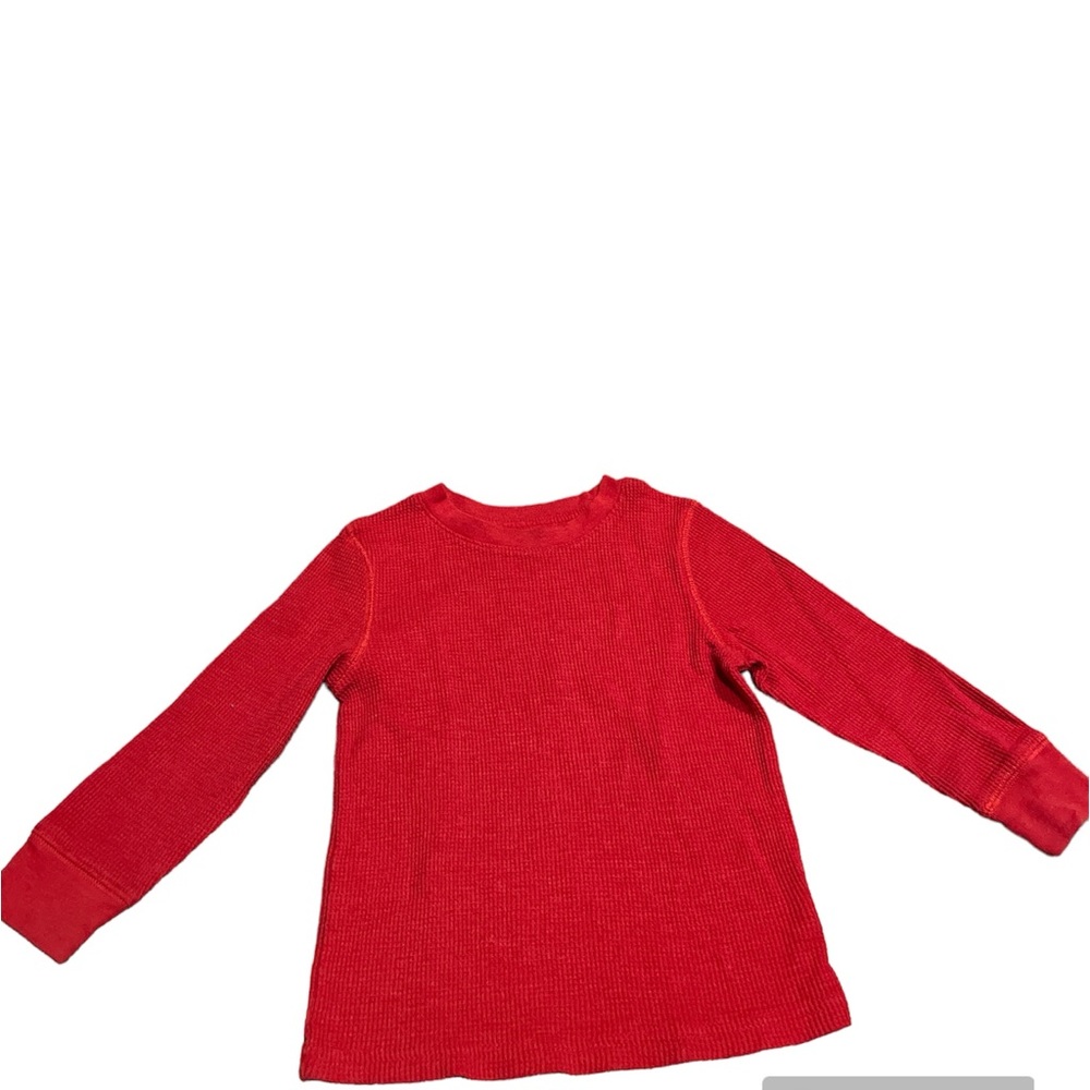 Cat & Jack Toddler Boys L/S Thermal Red